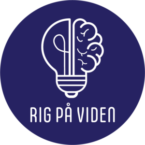 Rig på viden podcast logo 